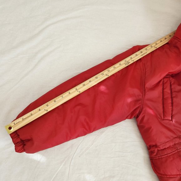 VINTAGE Unisex! *MEC* EUROPEOPLE Outdoor Winter Hoodie Jacket Size 40 (S/M) Red - Picture 14 of 16